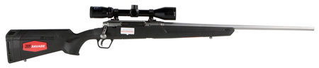 SAVAGE AXIS II XP S/S 243 22" 3-9X40 SS/BLACK SYN ERGO STOCK - for sale