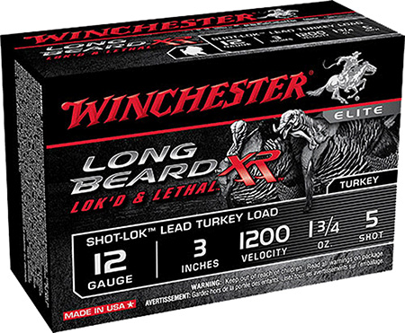 WINCHESTER LONG BEARD XR 12GA 3" 1-3/4OZ #5 10RD 10BX/CS - for sale