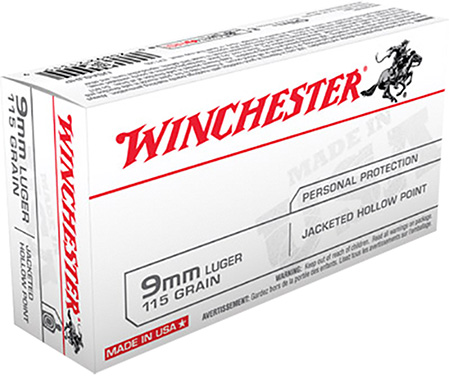 WINCHESTER DEFENSE 9MM LUGER 115GR JHP 50RD 10BX/CS - for sale