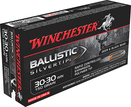 WINCHESTER SUPREME 30-30 WIN 150GR SILVER-TIP 20RD 10BX - for sale