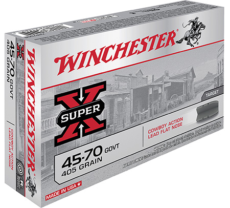 WINCHESTER SUPER-X 45-70 GOV 405GR LEAD-FN 20RD 10BX/CS - for sale