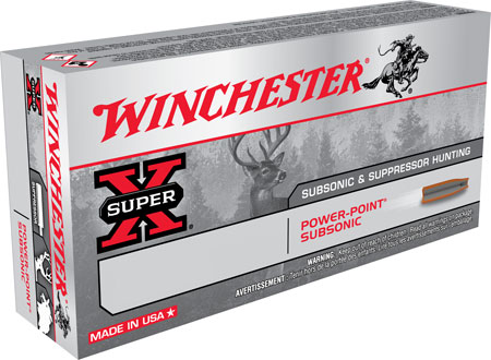 WINCHESTER SUPER-X 308 WIN SUBSONIC 185GR 20RD 10BX/CS - for sale