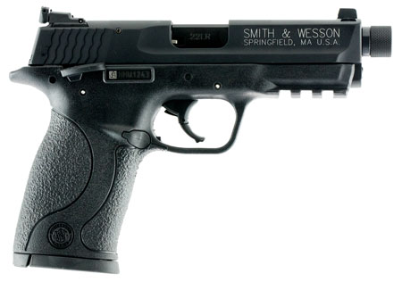 S&W M&P22 COMPACT 22LR 3.56" AS 10-SHOT MATTE BLK THREADED - for sale