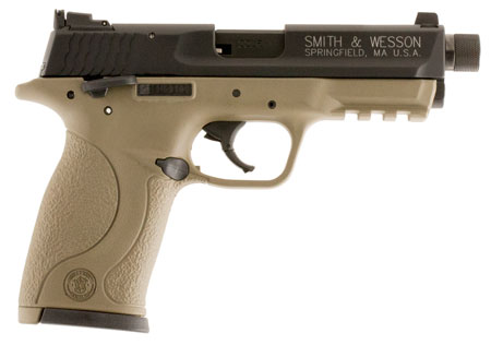 S&W M&P22 COMPACT 22LR 3.56" AS 10-SHOT MATTE FDE THREADED - for sale