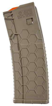 HEXMAG MAGAZINE AR-15 5.56X45 30RD FDE POLYMER SERIES 2 - for sale