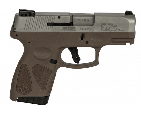 TAURUS G2S 9MM BRN/SS 3.2" 2/7RD - for sale