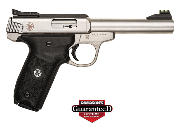 S&W SW22 VICTORY 5.5" ADJ. 10-SHOT STAINLESS POLYMER - for sale