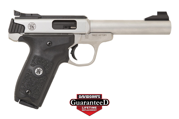 S&W SW22 VICTORY TARGET 5.5" ADJ. 10-SHOT STAINLESS POLYMER - for sale