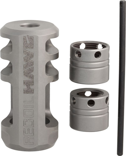 BROWNING RECOIL HAWG MUZZLE BRAKE SILVER COLLARS & TOOL - for sale