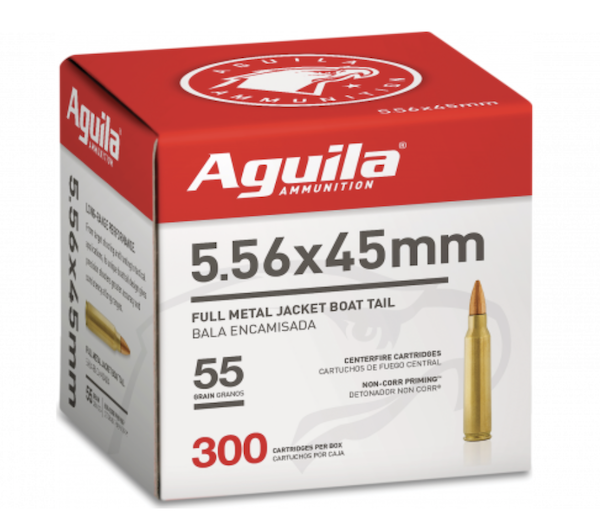 AGUILA 5.56X45 62GR GREEN TIP 300RD 4BX/CS - for sale