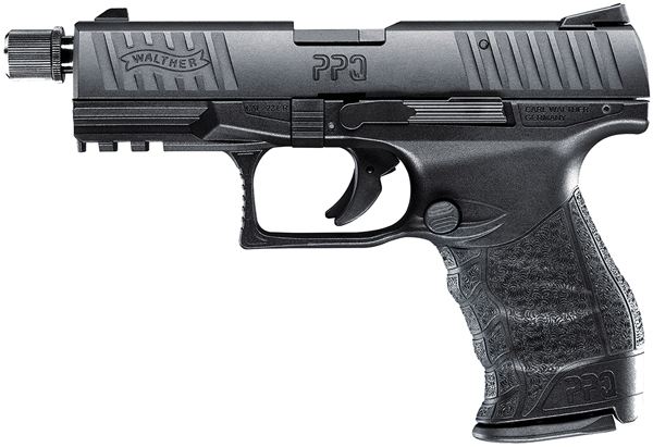 WALTHER PPQ M2 TACTICAL 22LR 4.6" AS 12-SHOT BLACK POLYMER - for sale