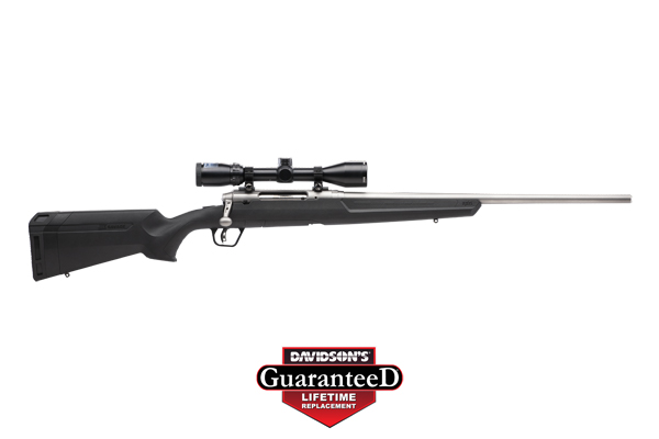 SAVAGE AXIS II XP S/S 22-250 22" 3-9X40 SS/BLK SYN ERGO STK - for sale