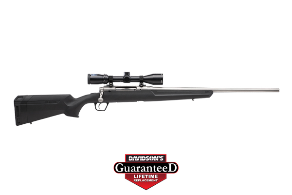 SAVAGE AXIS XP S/S 25-06 22" 3-9X40 SS/BLACK SYN ERGO STOCK - for sale