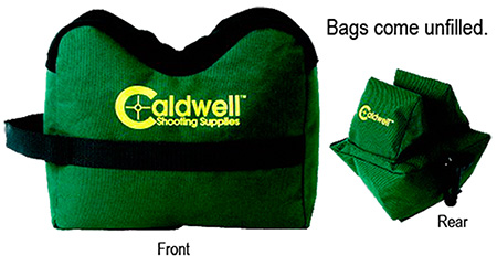 CALDWELL DEADSHOT BENCHREST BAG SET FRT & REAR UNFILLED - for sale