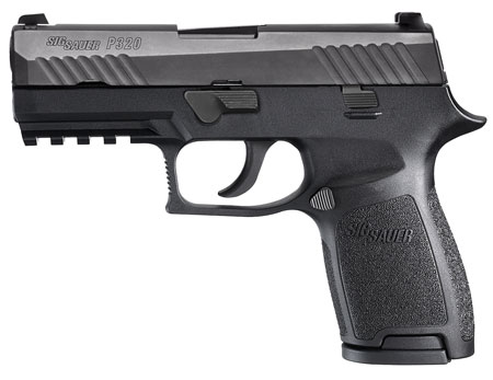 SIG P320 COMPACT 9MM 3.9" DAO 3-DOT SGHT (2)15RD POLY/BLACK - for sale