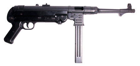 GERMAN SPORT MP40P PISTOL 9MM 25RD BLACK - for sale