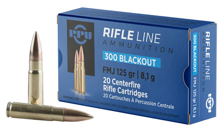 PPU 300BLK FMJ 125GR 20/1000 - for sale