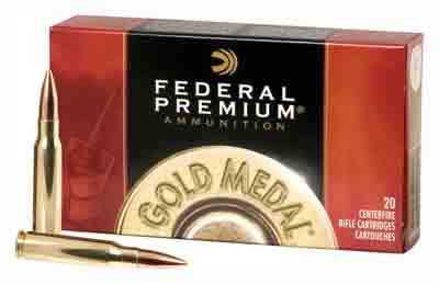 Federal - Premium - 308 WIN (7.62X51 NATO) - GOLD MEDAL 308 WIN 168GR BTHP 20RD/BX for sale