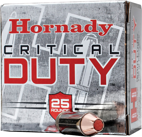 HORNADY CRITICAL DUTY 9MM LUGER +P 135GR 25RD 10BX/CS - for sale