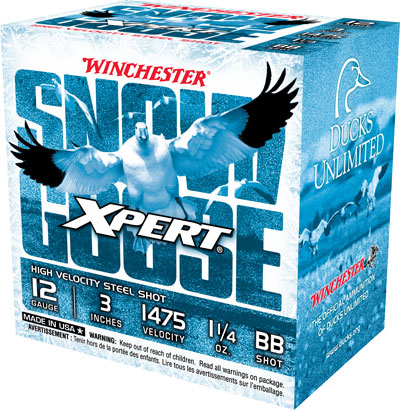 WINCHESTER SNOW GOOSE 12GA 3" 1-1/4OZ #BB 25RD 10BX/CS - for sale