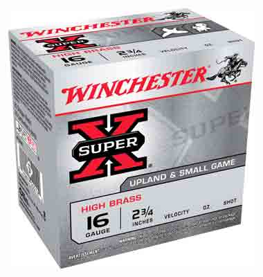 WINCHESTER SUPER-X 16GA 2.75" 1-1/8OZ #7.5 25RD 10BX/CS - for sale