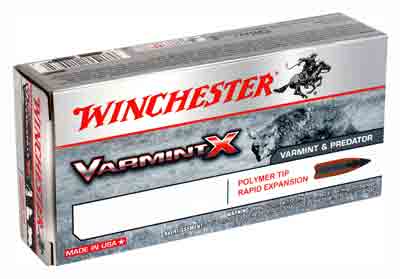 WINCHESTER VARMINT-X 22-250 REM 55GR POLY TIP 20RD 10BX/CS - for sale