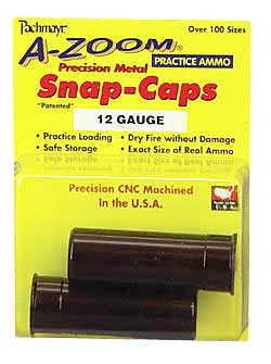 A-ZOOM METAL SNAP CAP 12GA. 2-PACK - for sale