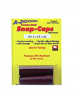 A-ZOOM METAL SNAP CAP 20GA. 2-PACK - for sale