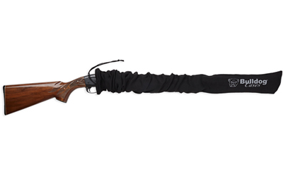 BULLDOG GUN SOCK 52"X4" BLACK STANDARD SCOPED RIFLE & SHOTGN - for sale