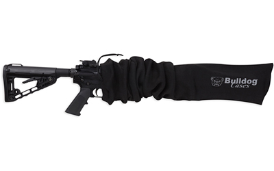 BULLDOG GUN SOCK 45"X6" BLACK TACTICAL RIFLE - for sale