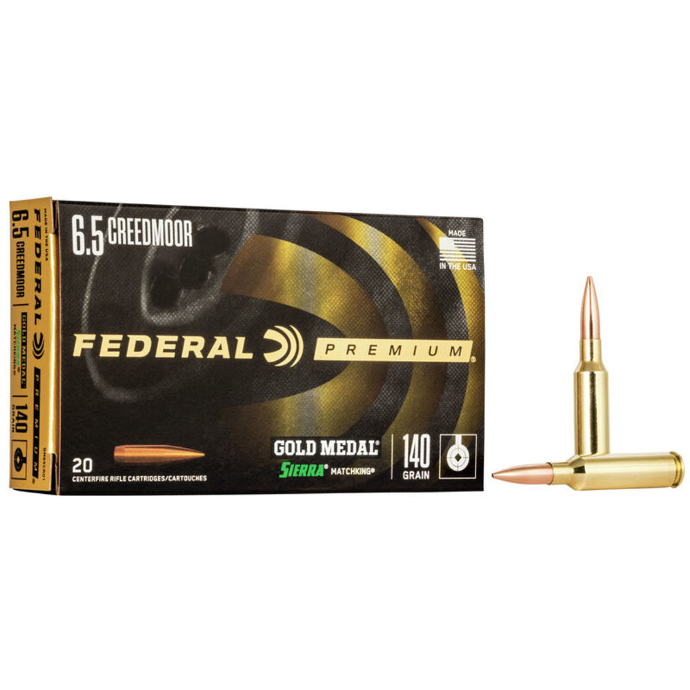 FED GOLD MDL 6.5CREED 140GR SMK 20 - for sale