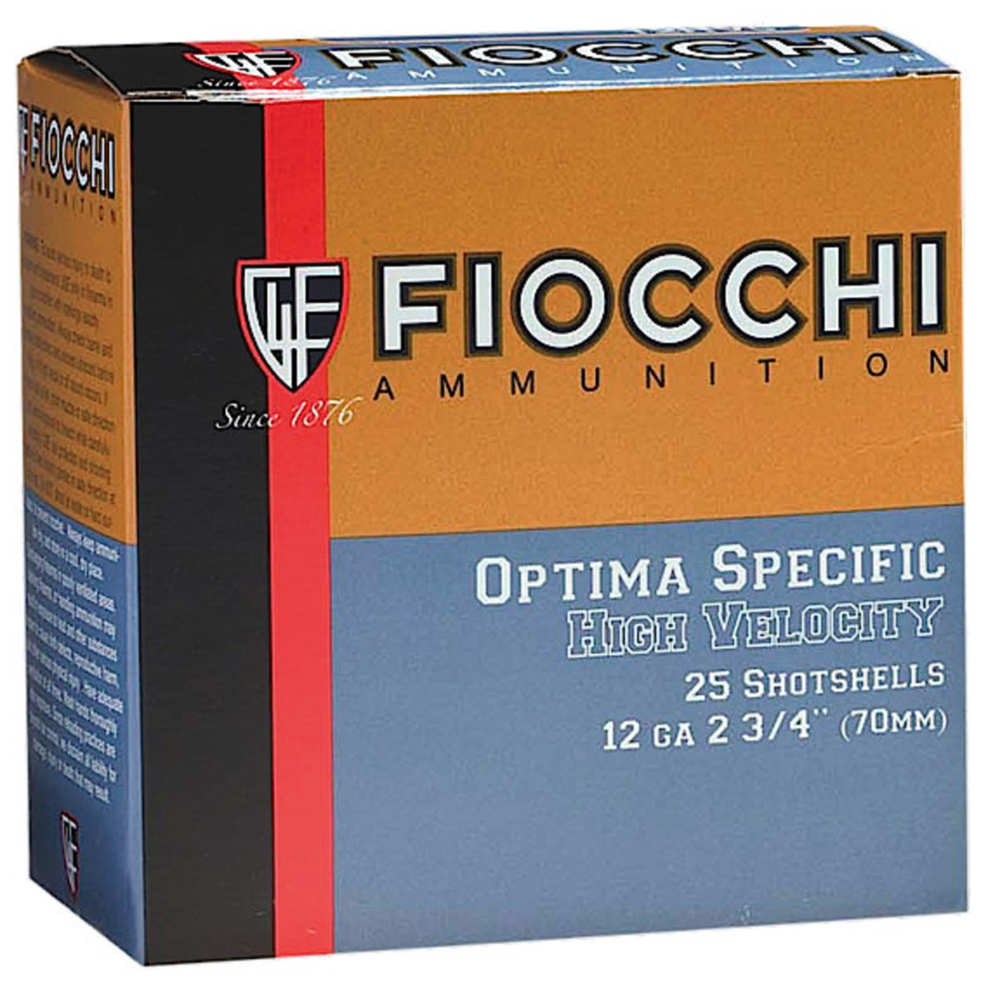 FIOCCHI 12GA 2.75" 1-1/4OZ #5 1330FPS 25RD 10BX/CS - for sale