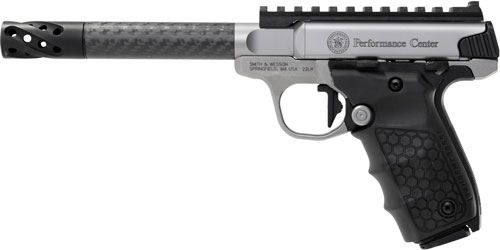 S&W SW22 VICTORY PF CENTER 22LR 6" CARBON FIBER THREDED - for sale