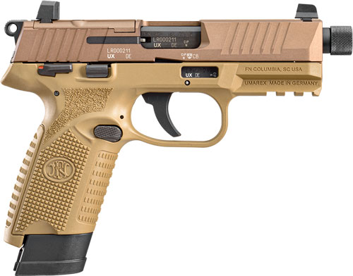 FN 502 TACTICAL 22LR 1-15RD/1-10RD FDE/FDE - for sale