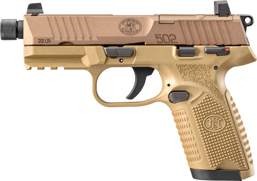FN 502 TACTICAL 22LR 2-10RD FDE/FDE - for sale