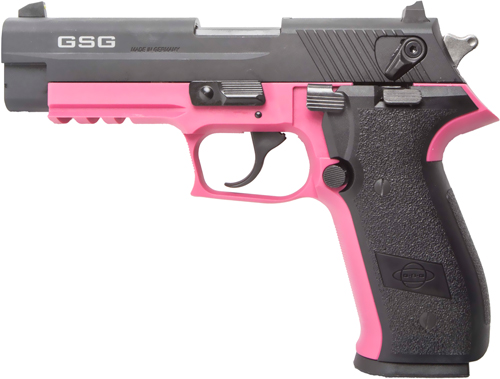 GERMAN SPORT FIREFLY 22LR 4" FS 10RD NON-TREADED PINK - for sale