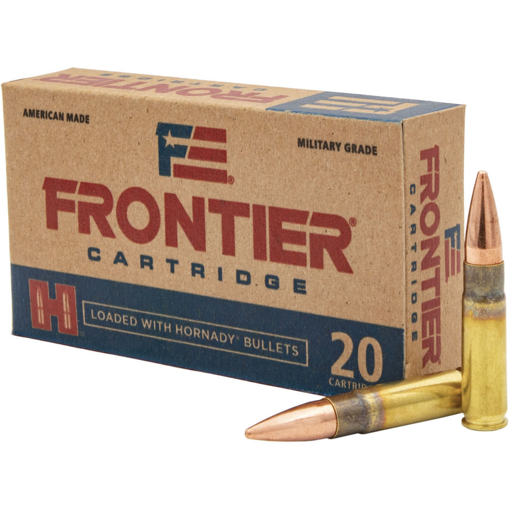 Hornady - Military Grade - 300 ACC BLACKOUT - AMMO FRONTIER 300 BLKOUT 125GR FMJ 20/BX for sale