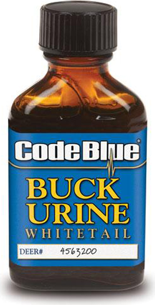 CODE BLUE DEER LURE BUCK URINE 1FL OUNCE BOTTLE - for sale
