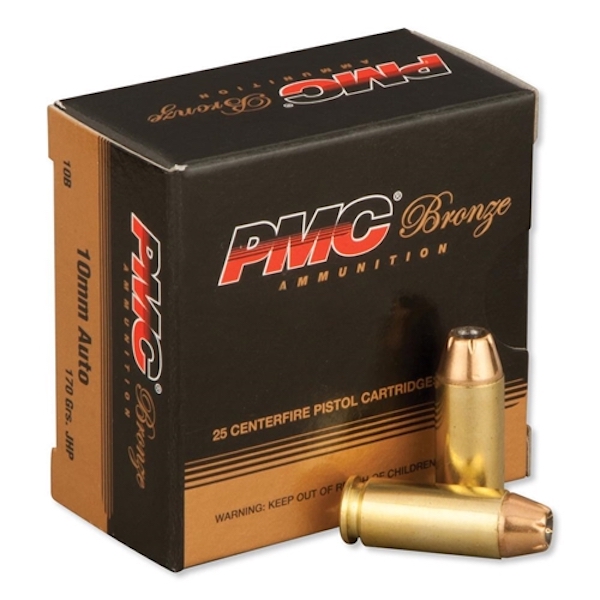 PMC 10MM 170GR JHP 25RD 20BX/CS - for sale