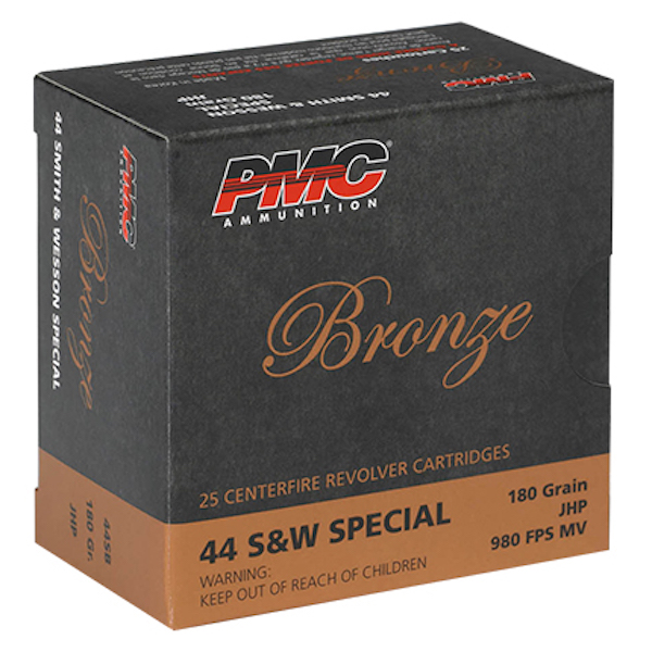 PMC 44 SW SPECIAL 180GR JHP 25RD 20BX/CS - for sale