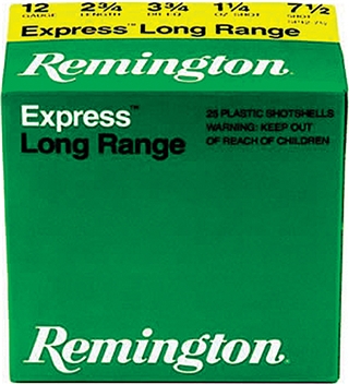REMINGTON EXPRESS 12GA 2.75" 1-1/4OZ #7.5 25RD 10BX/CS - for sale