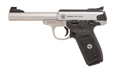 S&W SW22 VICTORY TARGET 5.5" ADJ. 10-SHOT STAINLESS POLYMER - for sale