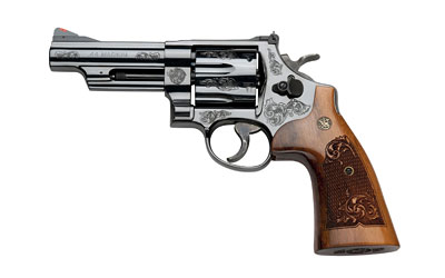 S&W 29 .44MAG 4" AS 6-SHOT BRIGHT BLUED MACHINE ENGRAVED - for sale