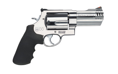 S&W 500 .500SW 4" AS 5-SHOT STAINLESS STEEL RUBBER - for sale