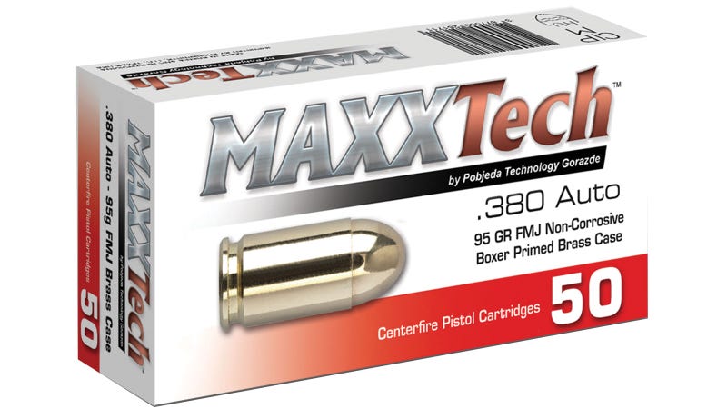 MAXX 380ACP 95GR 50/20 BRASS - for sale