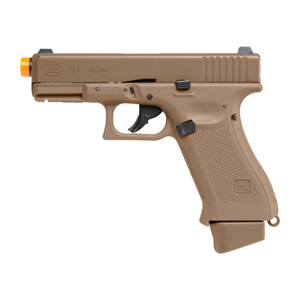 UMAREX GLOCK 19X GEN5 6MM AIR SOFT CO2 POWERED COYOTE - for sale