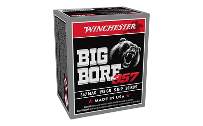WINCHESTER BIG BORE 357 MAG 158GR JHP 20RD 10BX/CS - for sale