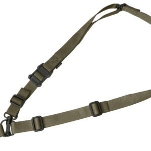 Magpul MAG518RGR MS4 Sling GEN2 Ranger Green Nylon 48"-60" OAL Adjustable One-Two Point AR Platform