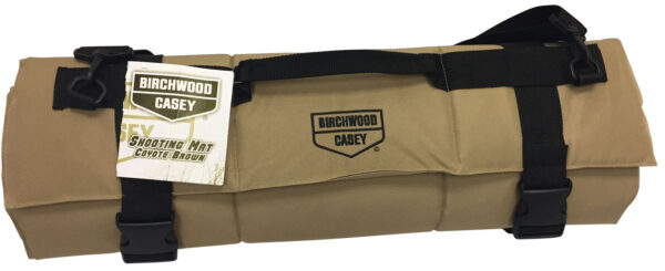Birchwood Casey 48301 Shooting Mat  Coyote Brown 84"x27"