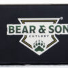 BEAR & SON SLIP JOINT FOLDER - 1.5" BLACK/SS ALUMIMUN HANDLE - Image 2